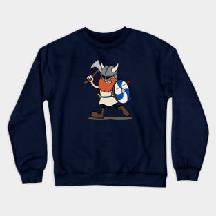 Viking Berserker Cartoon Crewneck Sweatshirt